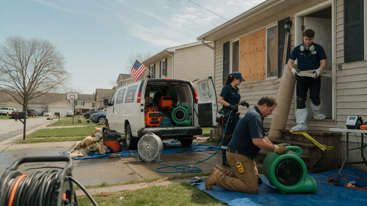 Water Damage Restoration in Catasauqua, PA near me